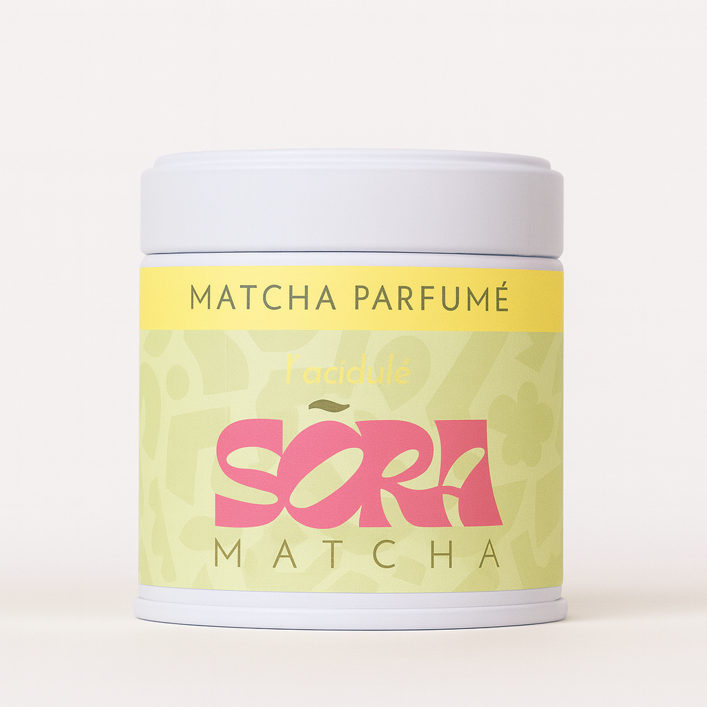 Matcha parfumé au Yuzu Sõra